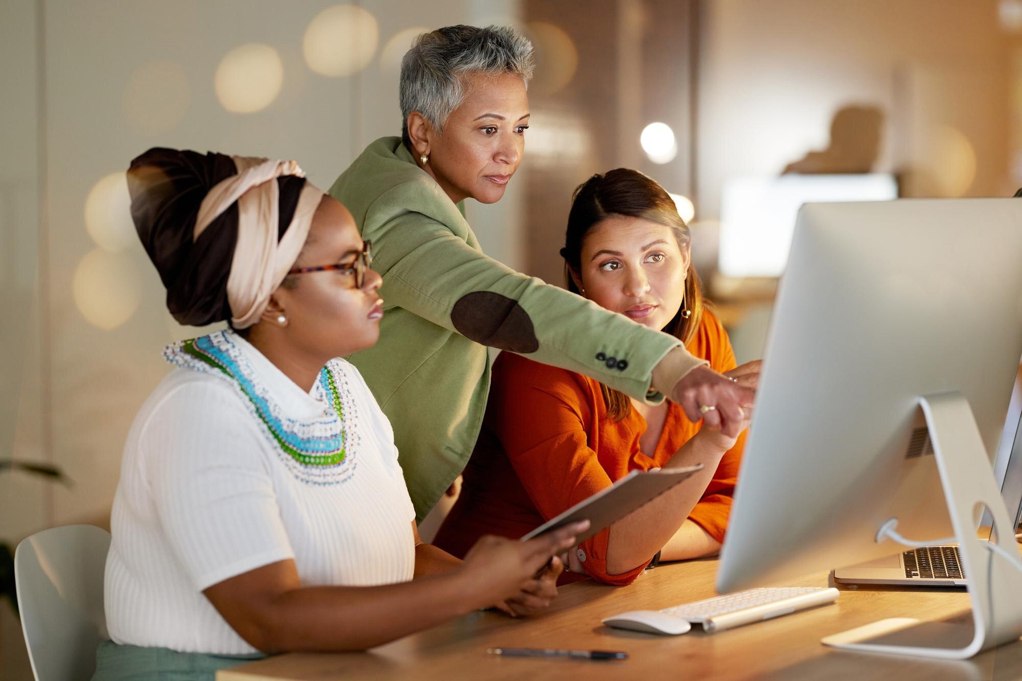 teamwork manager support of business women