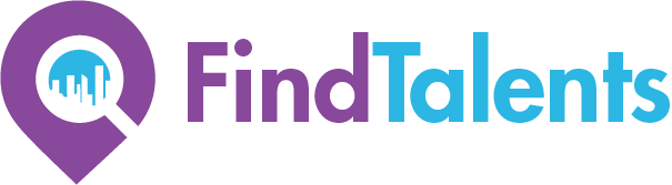Findtalents logo built by the team at Responsab