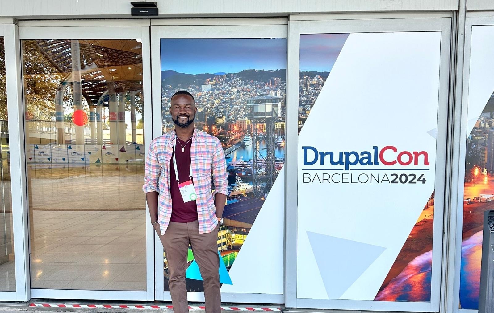 Ralph in DrupalCon Barcelona 2024